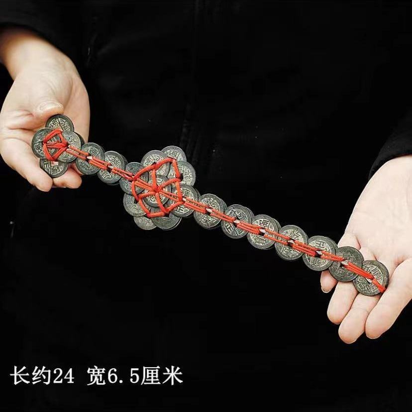 Feng-shui_Brass_Coin_Sword_Copper_ornaments_Handicraft