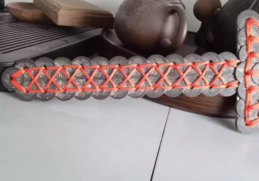 Feng Shui Brass Coin Sword:Copper Ornaments
