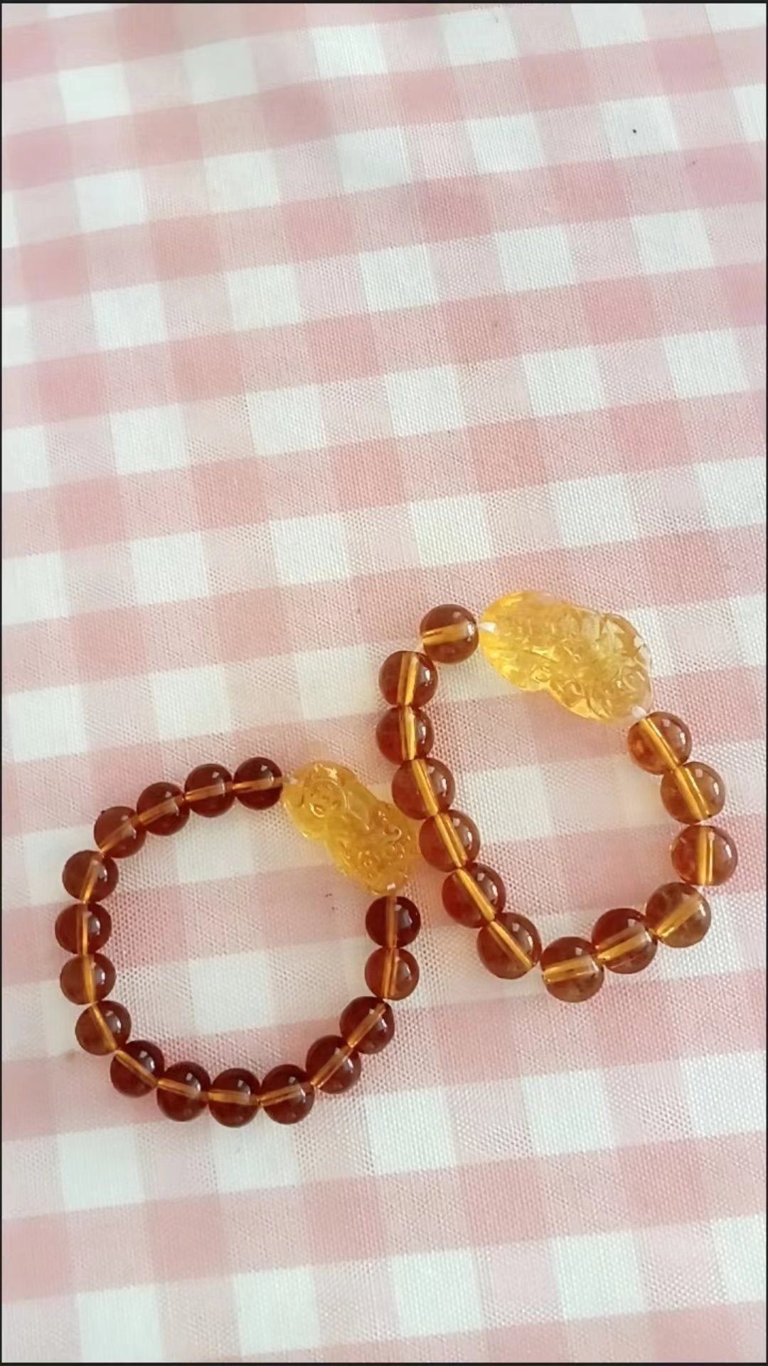 Yellow-Citrine-Pixiu-wealth-Bracelet