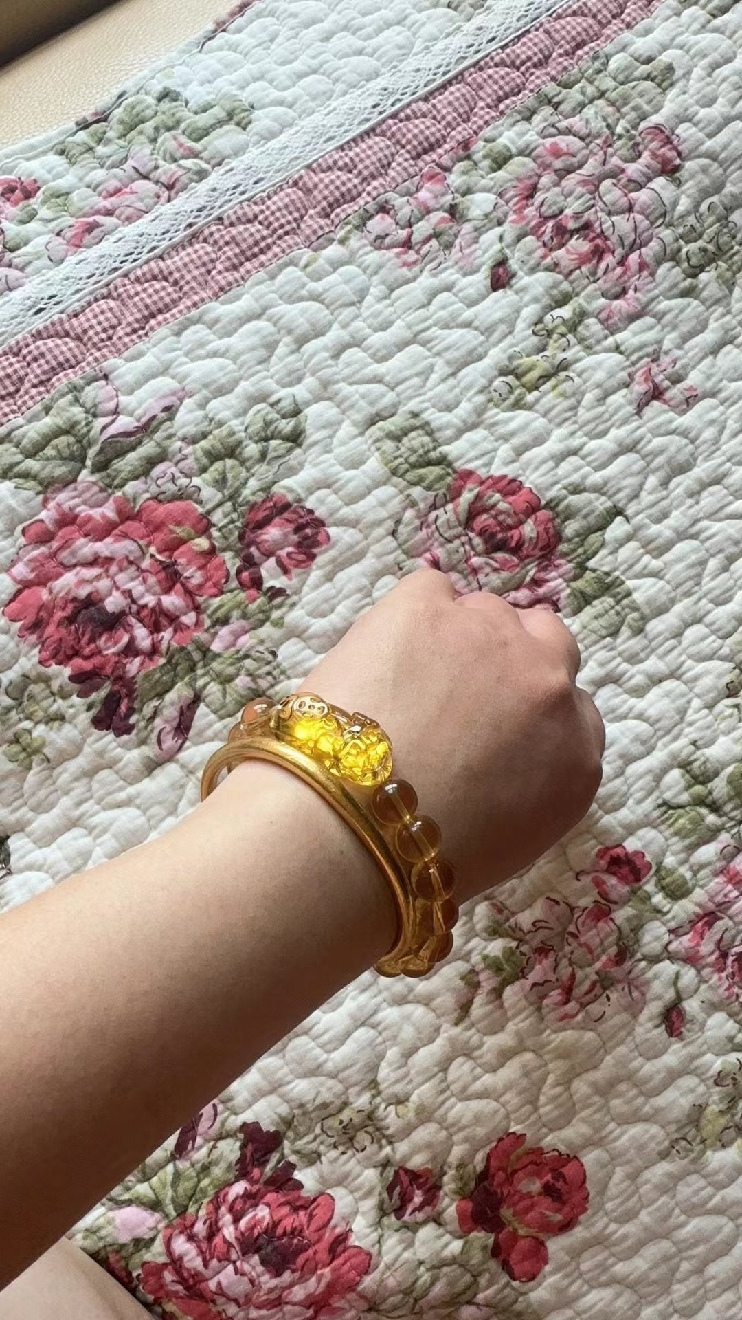 Yellow-Citrine-Pixiu-wealth-Bracelet