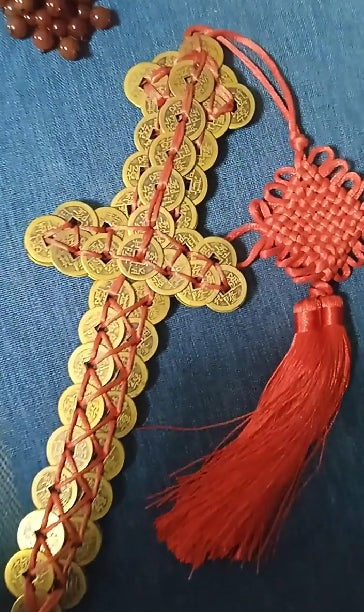 Feng Shui Brass Coin Sword：Copper Ornaments