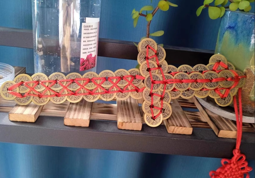 Feng Shui Brass Coin Sword：Copper Ornaments