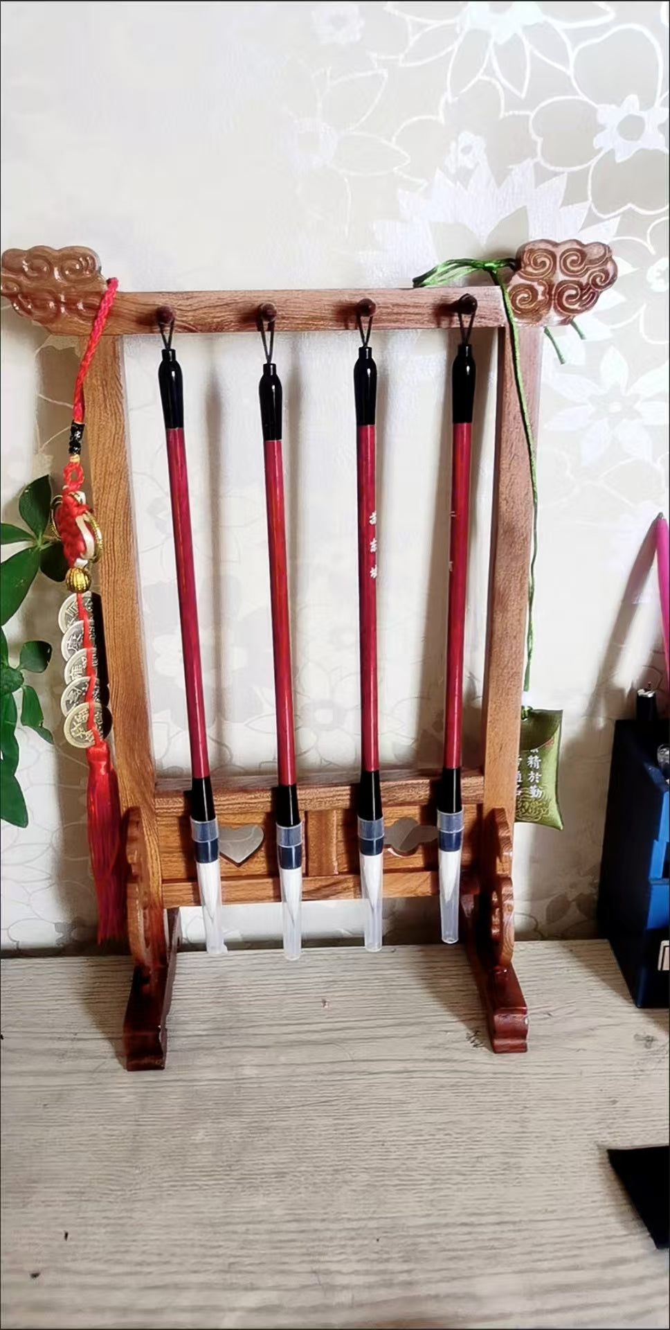 WenChang-Pen-Rack-4-Pieces-Hanging-Set-Feng- Shui-Ornament-